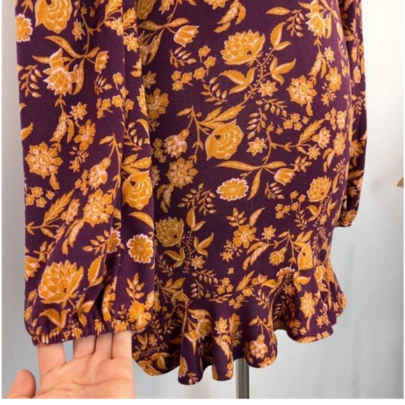 NWOT Floral flounce dress - Picture 6 of 14